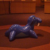 blauwe walrus klein
